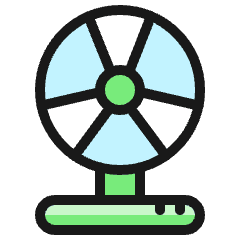 Ventilator Icon from Ultimate Colors Set