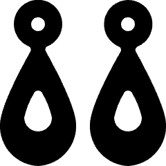 Accessories Earrings Oriental Icon from Ultimate Bold Set