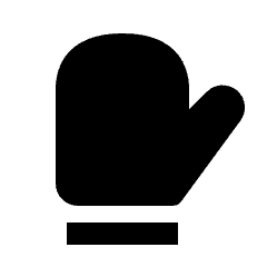 Accessories Glove Icon from Nova Solid Set