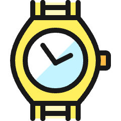 Accessories Watch Icon from Ultimate Colors Set