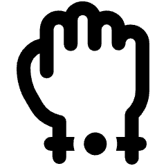 Bracelet With Hand Icon from Ultimate Bold Set