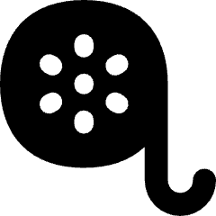 Film Roll 1 Icon from Flex Solid Set