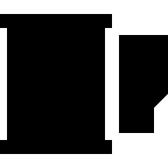 Film Roll Icon from Sharp Solid Set