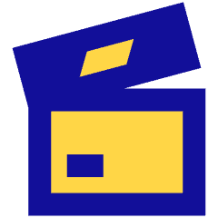 Film Slate Icon from Sharp Pop Set