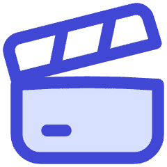 Film Slate Icon from Flex Duo Set