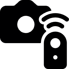 Photography Equipment Remote Shutter Icon from Ultimate Bold Set