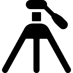 Photography Equipment Tripod Icon from Ultimate Bold Set