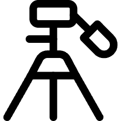 Photography Equipment Tripod Icon from Ultimate Regular Set