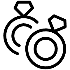 Rings Double Icon from Ultimate Light Set