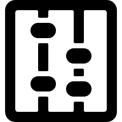 Accounting Abacus Icon from Ultimate Bold Set