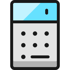 Accounting Calculator Icon from Ultimate Colors Set