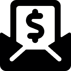 Accounting Invoice Mail Icon from Ultimate Bold Set