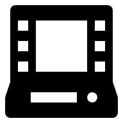 Atm Money Machine Icon from Nova Solid Set