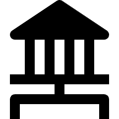 Bank Branch Client Icon from Nova Solid Set