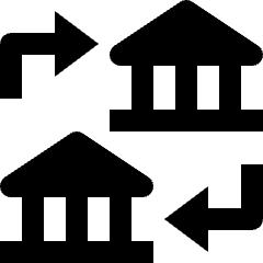 Bank Transfer Icon from Nova Solid Set