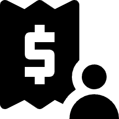 Billing Account Icon from Nova Solid Set