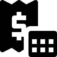 Billing Schedule Icon from Nova Solid Set