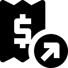 Billing Sent Invoice Icon from Nova Solid Set