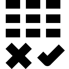 Dialpad Icon from Nova Solid Set