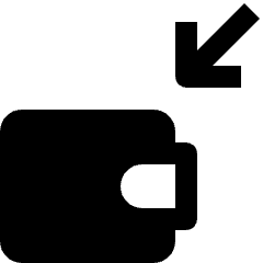 Income Wallet Icon from Nova Solid Set