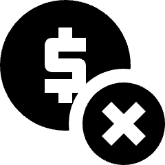 Money Fund Remove Not Found Icon from Nova Solid Set