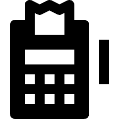Payment Machine Accouting Icon from Nova Solid Set