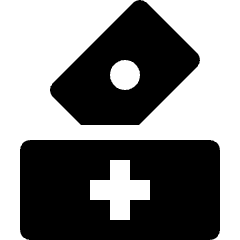 Redcross Donation 1 Icon from Nova Solid Set