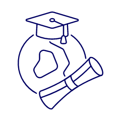 Graduation 2 Illustration from UX Line Set