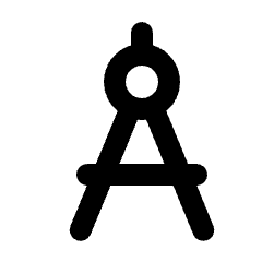 Architecture Fill Icon from Rounded Fill - Material Pro Set