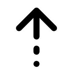 Arrow Warm Up Icon from Rounded Line - Streamline Material Set