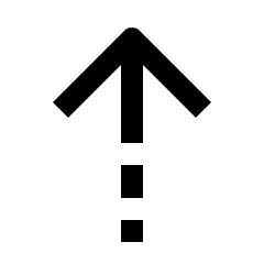 Arrow Warm Up Fill Icon from Outlined Fill - Streamline Material Set