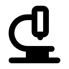 Biotech Icon from Rounded Line - Streamline Material Set