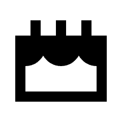 Cake Icon from Sharp Line - Streamline Material Set