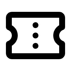 Confirmation Number Icon from Rounded Line - Streamline Material Set