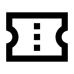 Confirmation Number Icon from Sharp Line - Streamline Material Set