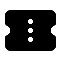 Confirmation Number Fill Icon from Rounded Fill - Material Pro Set