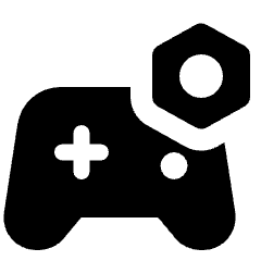 Controller Setting Bolt Fill Icon from Rounded Fill - Material Pro Set