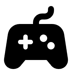 Controller Wired Fill Icon from Rounded Fill - Material Pro Set