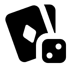 Gambling Fill Icon from Rounded Fill - Streamline Material Set