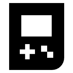 Gameboy Fill Icon from Sharp Fill - Streamline Material Set