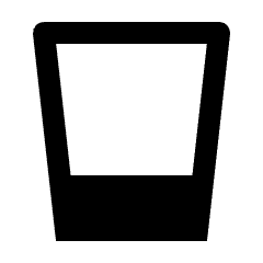 Glass Cup Fill Icon from Outlined Fill - Streamline Material Set