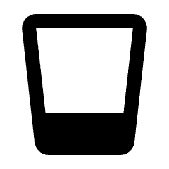 Glass Cup Fill Icon from Rounded Fill - Streamline Material Set