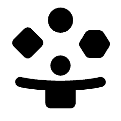 Person Play Icon from Rounded Line - Streamline Material Set