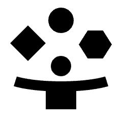 Person Play Fill Icon from Sharp Fill - Streamline Material Set