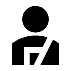 Personal Injury Fill Icon from Sharp Fill - Material Pro Set