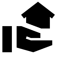 Real Estate Agent Fill Icon from Sharp Fill - Streamline Material Set