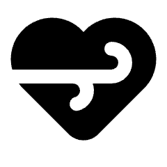 Relax Fill Icon from Rounded Fill - Streamline Material Set