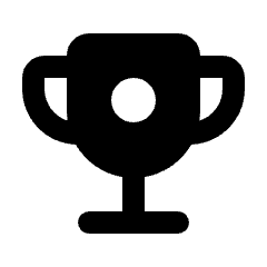 Rewarded Ads Fill Icon from Rounded Fill - Streamline Material Set