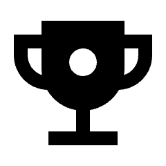 Rewarded Ads Fill Icon from Sharp Fill - Material Pro Set