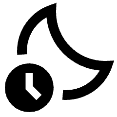 Sleep Score Icon from Sharp Line - Streamline Material Set